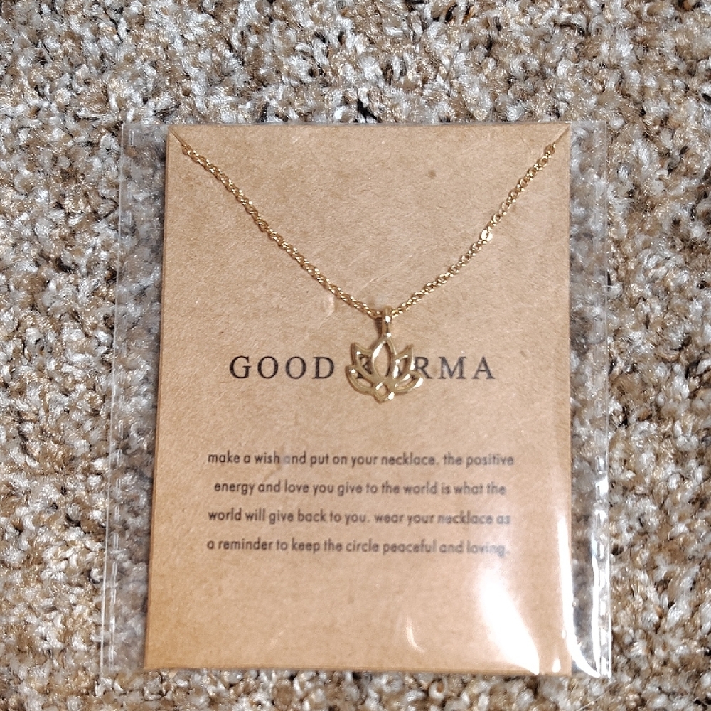 Good Karma Gold Necklace